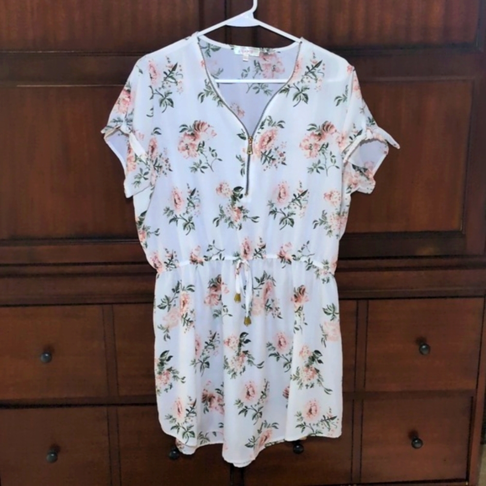 Stella Tweed Floral Dress